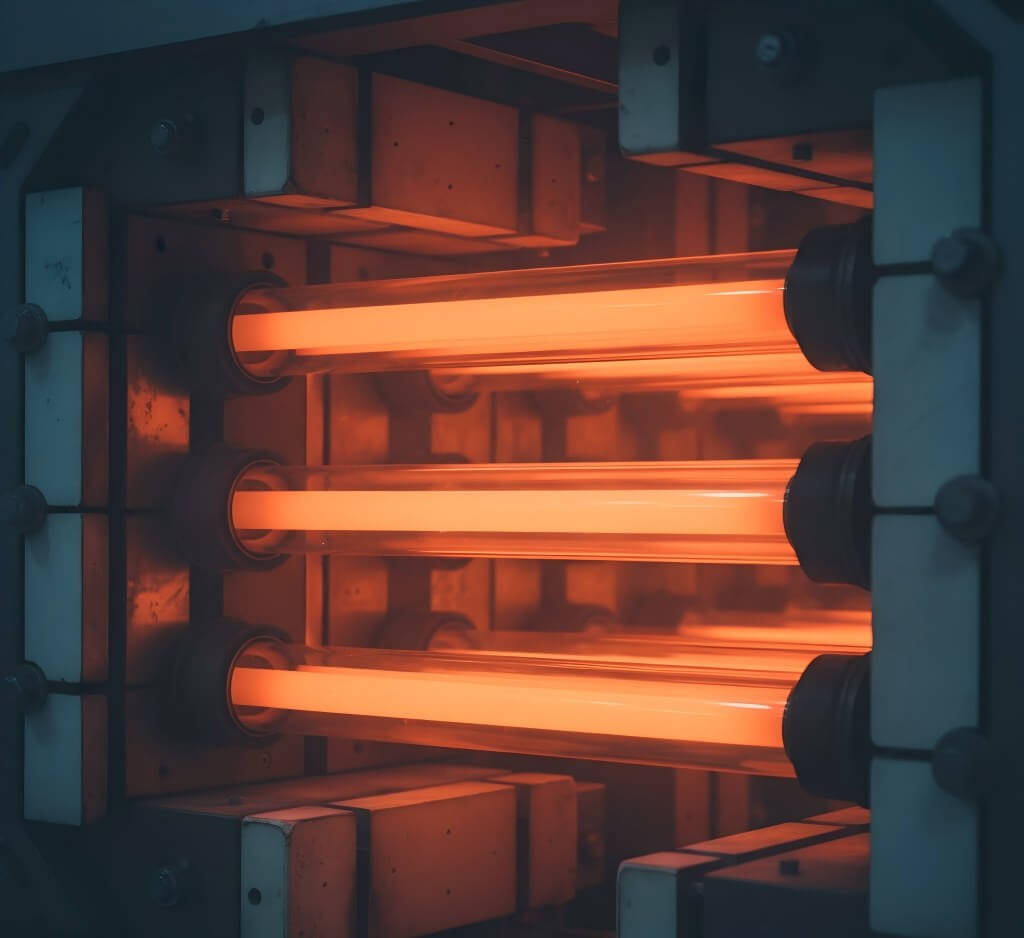 high purity quartz tube for semiconductor wafer processing