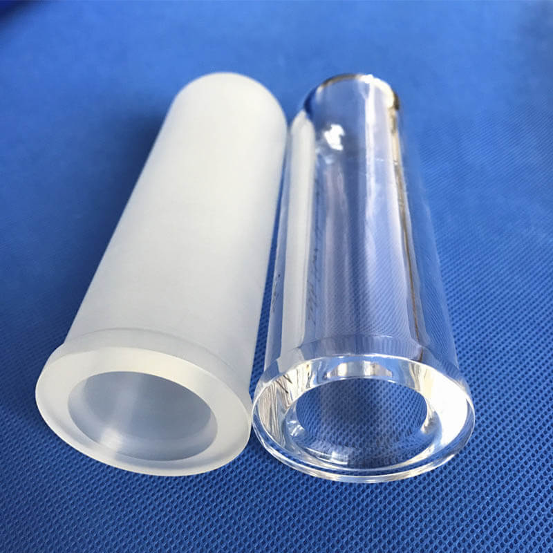 Milky White Opaque Quartz Tubes