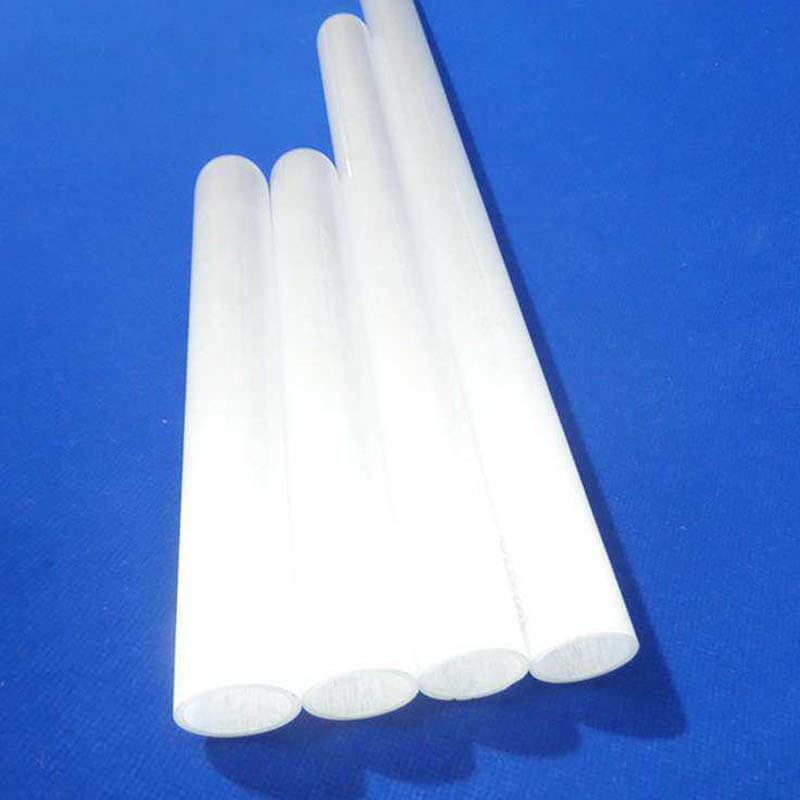 Opaque quartz furnace insulation tube